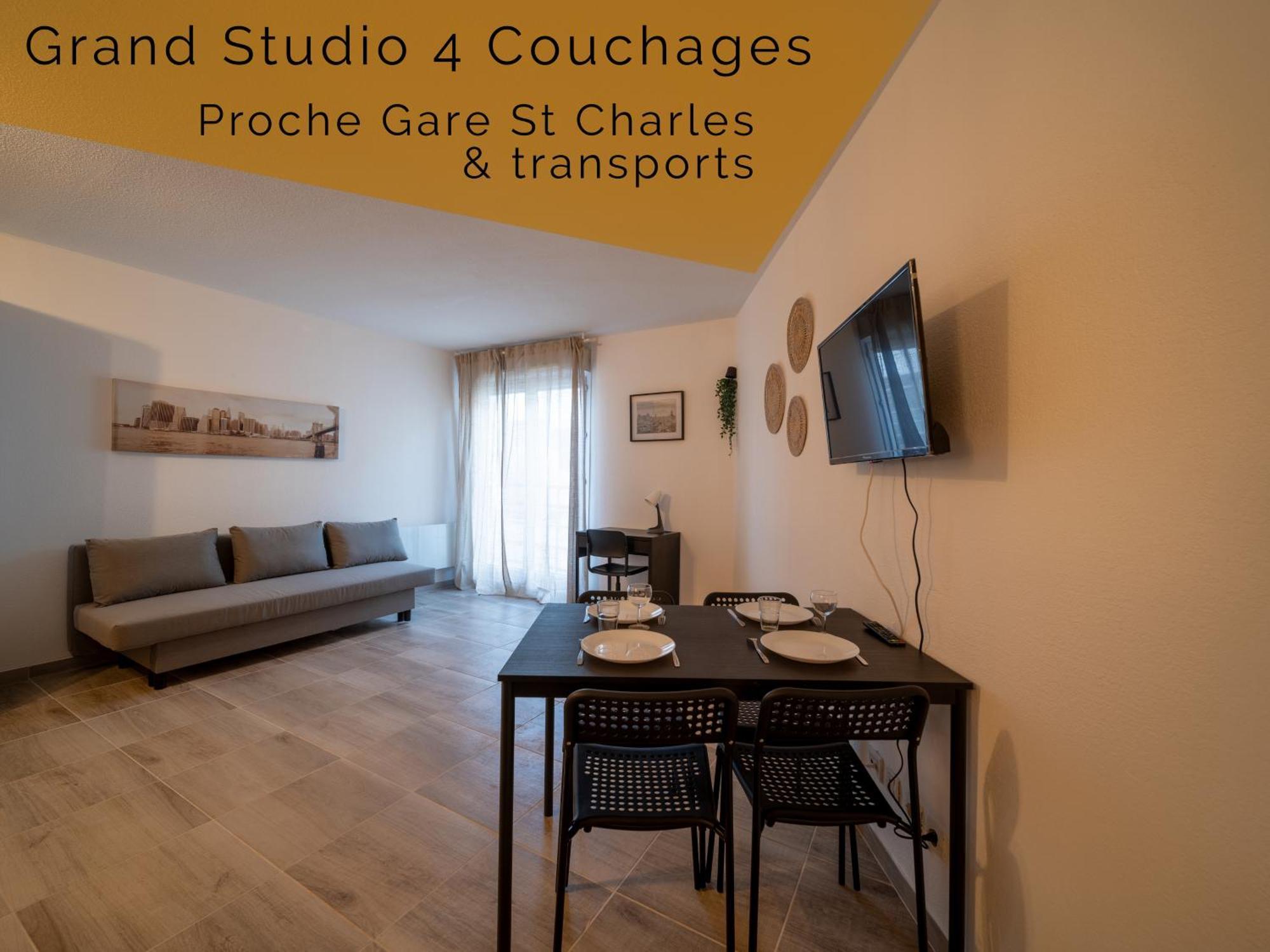 Appartement Tout Equipe A 6 Minutes De La Gare St Charles Marsilya Dış mekan fotoğraf