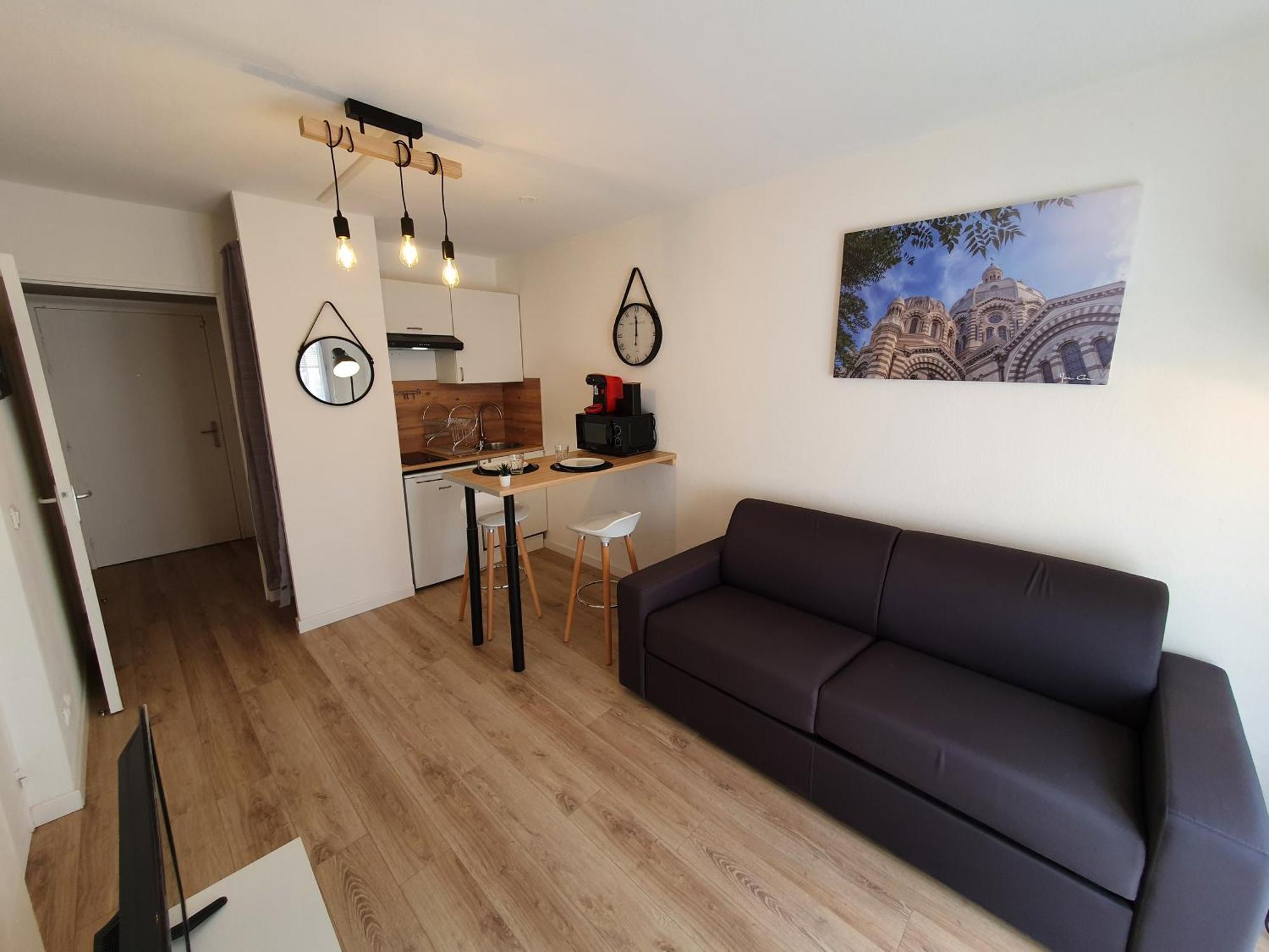 Appartement Tout Equipe A 6 Minutes De La Gare St Charles Marsilya Dış mekan fotoğraf