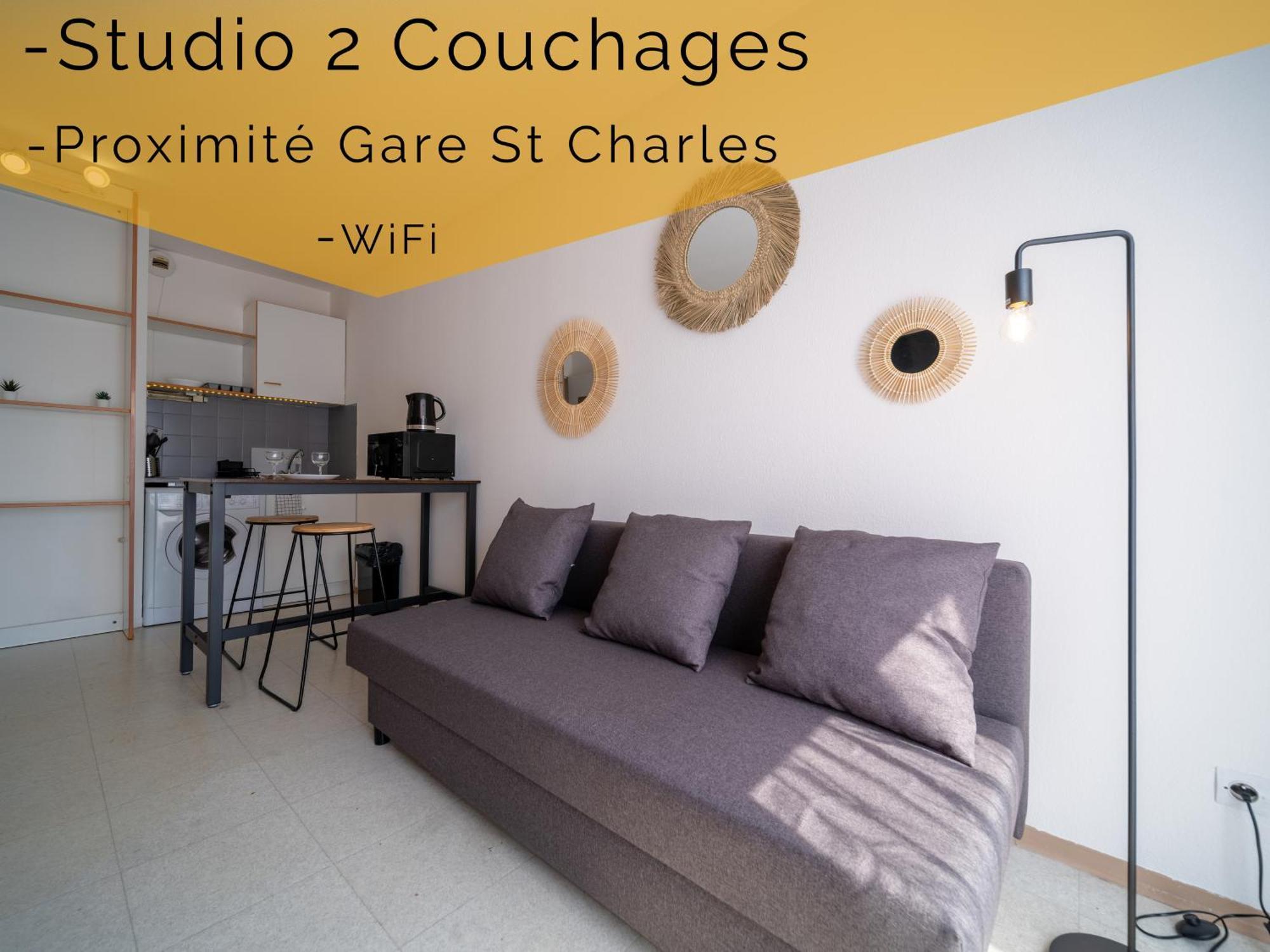 Appartement Tout Equipe A 6 Minutes De La Gare St Charles Marsilya Dış mekan fotoğraf