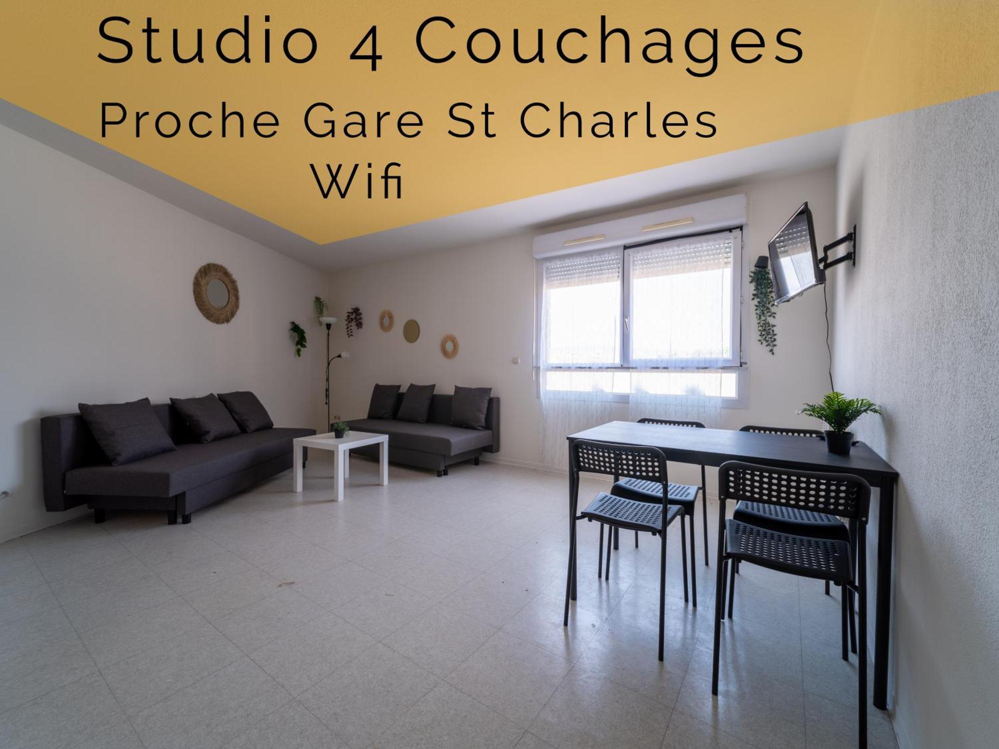 Appartement Tout Equipe A 6 Minutes De La Gare St Charles Marsilya Dış mekan fotoğraf