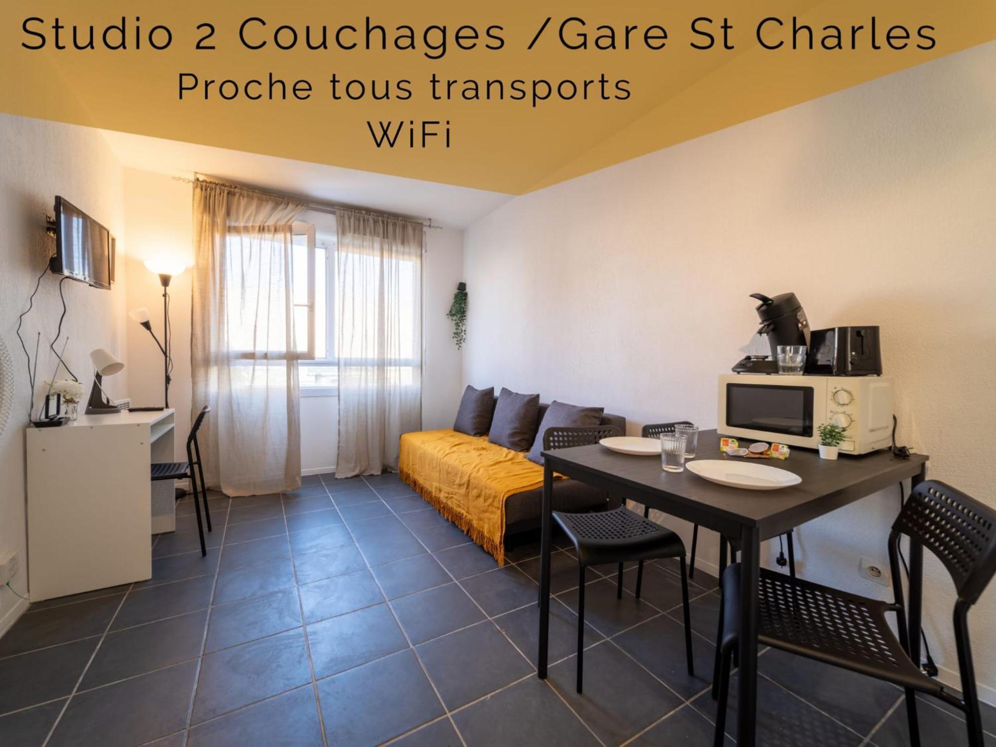 Appartement Tout Equipe A 6 Minutes De La Gare St Charles Marsilya Dış mekan fotoğraf